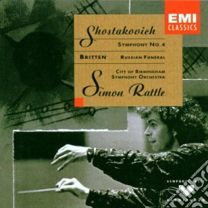 Dmitri Shostakovich - Symphony No.4 cd musicale di RATTLE SIMON