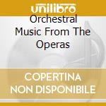 Orchestral Music From The Operas cd musicale di KARAJAN HERBERT VON