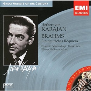 Johannes Brahms - Ein Deutsches Requiem cd musicale di KARAJAN HERBERT VON