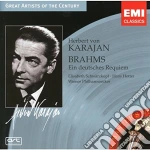 Johannes Brahms - Ein Deutsches Requiem cd