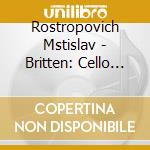 Rostropovich Mstislav - Britten: Cello Symphony cd