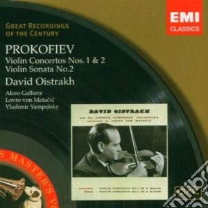 Sergei Prokofiev - Violin Concertos Nos. 1 & 2 cd musicale di David Oistrakh