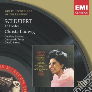 Franz Schubert - 15 Lieder cd musicale di Christa Ludwig