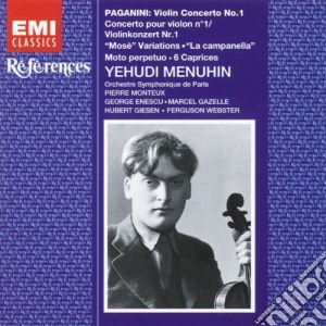 Niccolo' Paganini - Violin Concerto No.1 cd musicale di Menuhin/enesco/+