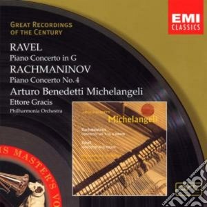 Maurice Ravel / Sergei Rachmaninov - Piano Concertos cd musicale di BENEDETTI-MICHELANGE