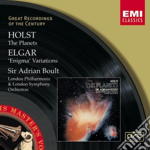 Gustav Holst / Edward Elgar - The Planets / Enigma Variations cd musicale di Adrian Boult