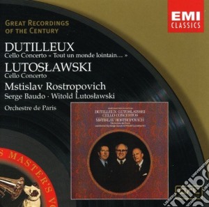 Henri Dutilleux / Witold Lutoslawski - Concerti Per Violoncello cd musicale di Mstisla Rostropovich