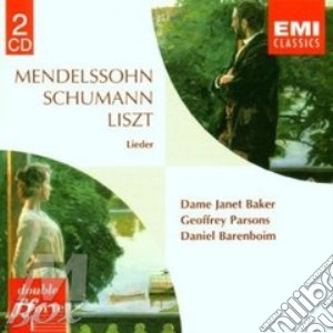 Felix Mendelssohn / Robert Schumann / Franz Liszt - Lieder, liederkreis Op.39 (2 Cd) cd musicale di Janet Baker