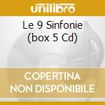 Le 9 Sinfonie (box 5 Cd) cd musicale di BEETHOVEN/FURTWANGLER
