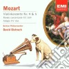 Wolfgang Amadeus Mozart - Violin Concertos Nos 4 & 5 cd