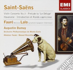 Dumay / yazaki / rosenthal - Camille Saint-Saens / Gabriel Faure' / Edouard Lalo cd musicale di Saint-saens
