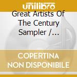 Great Artists Of The Century Sampler / Various cd