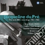 Jacqueline Du Pre - The Early Bbc Recordings 1961 (2 Cd) cd