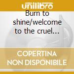 Burn to shine/welcome to the cruel world cd