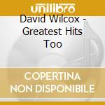 David Wilcox - Greatest Hits Too cd musicale di David Wilcox