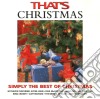 That's Christmas: Simply The Best Of Christmas / Various (2 Cd) cd