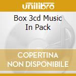 Box 3cd Music In Pack cd musicale di GUCCINI FRANCESCO