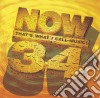 Now That's What I Call Music 34 (2 Cd) cd