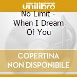 No Limit - When I Dream Of You cd