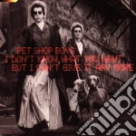 Pet Shop Boys - I Don't Know What You Want But ... cd