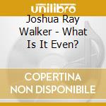 Joshua Ray Walker - What Is It Even? cd