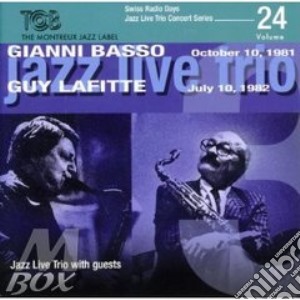 Jazz Live Trio Feat Basso/Lafitte - Radio Days Vol 24 cd musicale di Gianni basso/guy laf