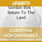 Gordon Bok - Return To The Land cd