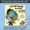 This Old World'S In A Hell Of A Fix / Various cd