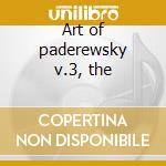 Art of paderewsky v.3, the cd