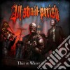 All Shall Parish - This Is Where It Ends cd