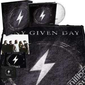 Any Given Day - Overpower (Ltd Box Set Cd Digipack+Toppa+Bandiera+Foto Autografata) cd musicale di Any Given Day