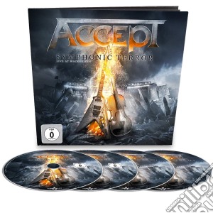 Accept - Symphonic Terror - Live At Wacken 2017 (Earbook) (2 Cd+Blu-Ray+Dvd) cd musicale