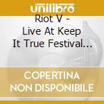 Riot V - Live At Keep It True Festival 2015 (Blue/Red Splatter Vinyl) (2 Lp) cd musicale di Riot V