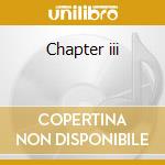 Chapter iii cd musicale
