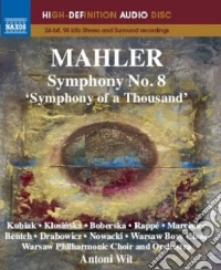 (Blu-Ray Audio) Gustav Mahler - Symphony No.8, Symphony Of The Thousand cd