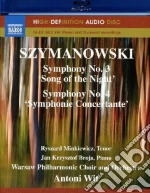 (Blu-Ray Audio) Karol Szymanowski - Symphonies Nos. 3 & 4 cd