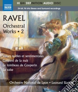 (Blu-Ray Audio) Maurice Ravel - Orchestral Works 2 cd musicale