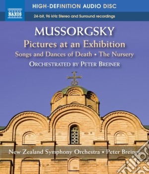 (Blu-Ray Audio) Modest Mussorgsky - Pictures At An Exhibition, Songs & Dances Of Death cd musicale