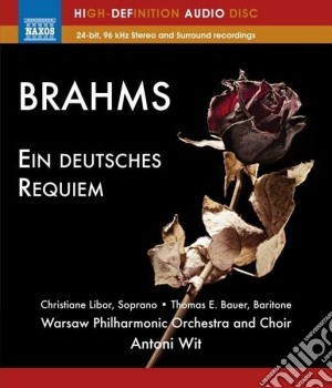 (Blu-Ray Audio) Johannes Brahms - Ein Deutsches Requiem cd musicale
