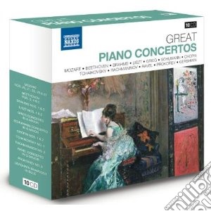 Grandi Concerti Per Pianoforte(10 Cd) / Various cd musicale di Miscellanee