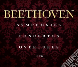 Ludwig Van Beethoven - Symphonies, Concertos, Overtures (12 Cd) cd musicale di Beethoven Ludwig Van