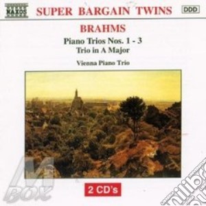 Johannes Brahms - Piano Trios 1-3, Trio In A Major (2 Cd) cd musicale di Johannes Brahms