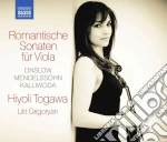 Romantische Sonaten Fur Viola: Onslow, Mendelssohn, Kalliwoda cd
