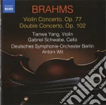 Johannes Brahms - Violin Concerto Op.77, Double Concerto Op.102 cd