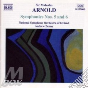 Malcolm Arnold - Symphony No.5 Op.74, N.6 Op.95 cd musicale di ARNOLD SIR MALCOM