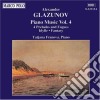 Alexander Glazunov - 4 Preludes & Fugues, Idylle cd