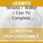 Strauss / Walter / Cssr Po - Complete Orchestral Works 1 cd