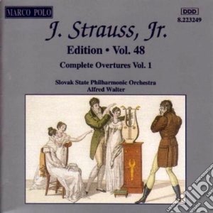 Johann Strauss - Edition Vol.48: Integrale Delle Opere Orchestrali: Overtures Vol.1 cd musicale di Johann Strauss