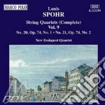 Spohr,Louis - Samtliche Streichquartette Vol.9 cd