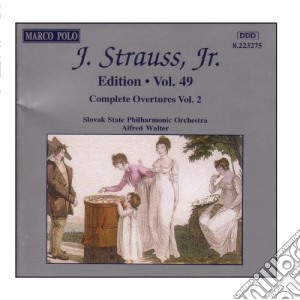 Johann Strauss - Edition Vol.49: Integrale Delle Opere Orchestrali: Ouvertures Vol.2 cd musicale di Johann Strauss